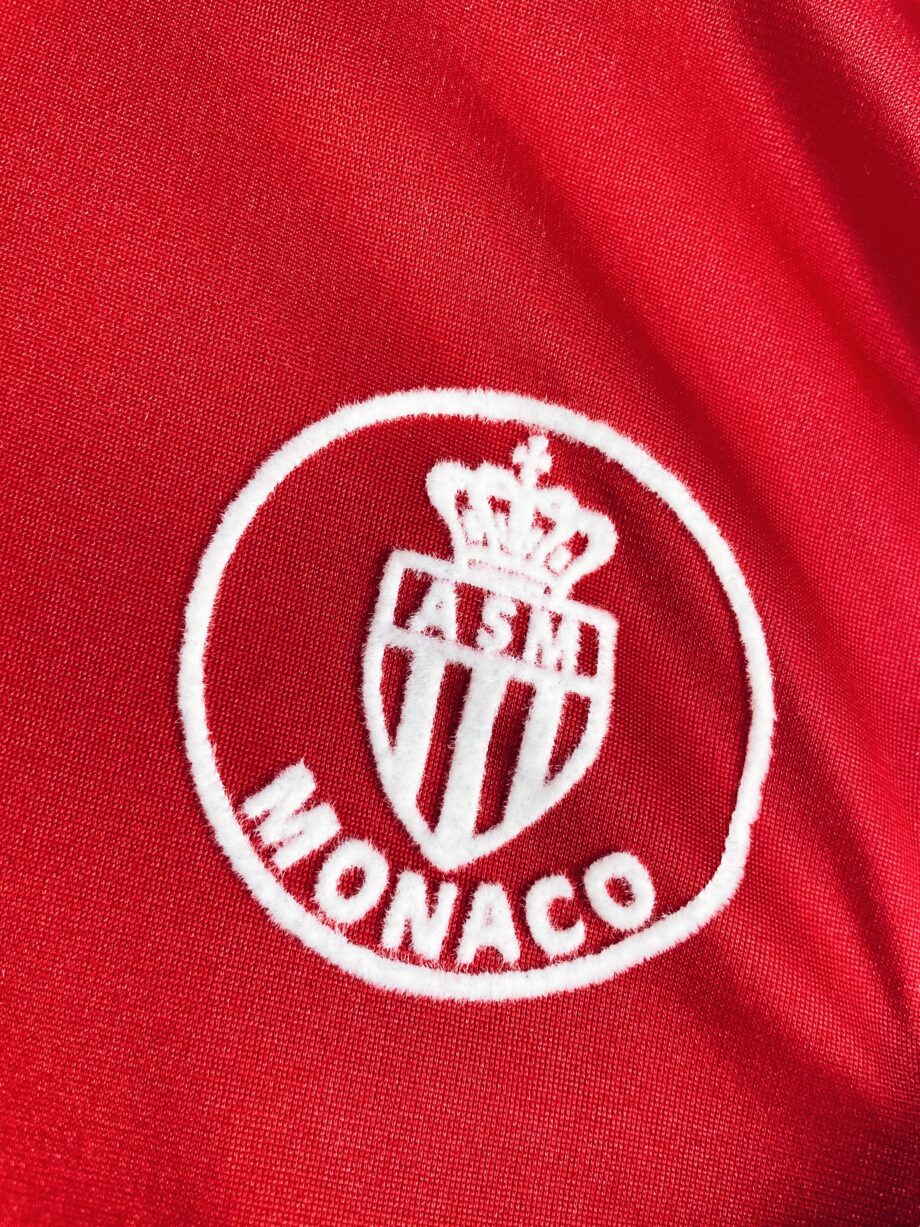 maillot vintage domicile de l'AS Monaco 1983/1985 manches longues