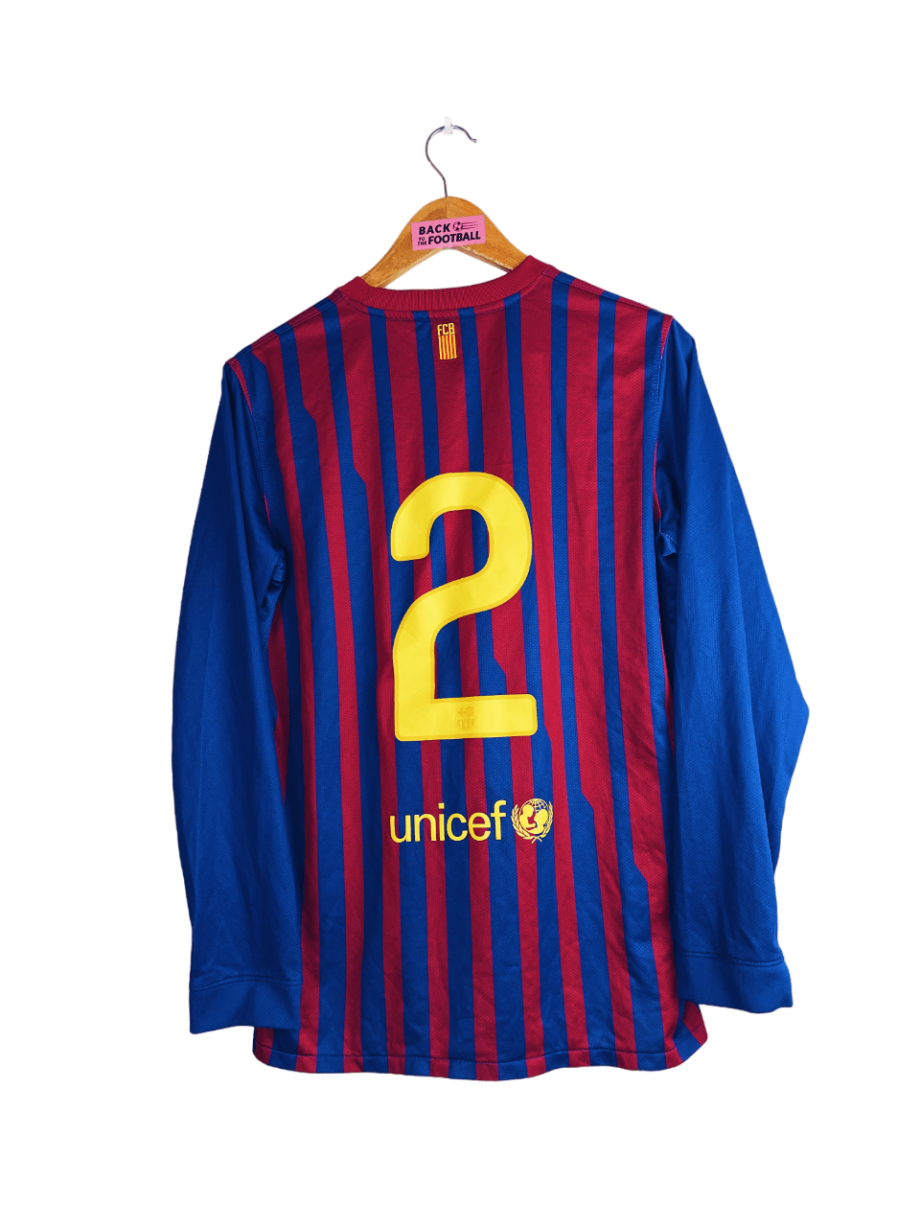 maillot vintage de Barcelone 2011/2012 manches longues issu du stock pro (player issue)