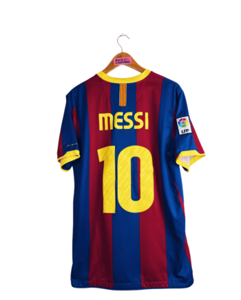 maillot vintage domicile de Barcelone 2010/2011 floqué Messi #10