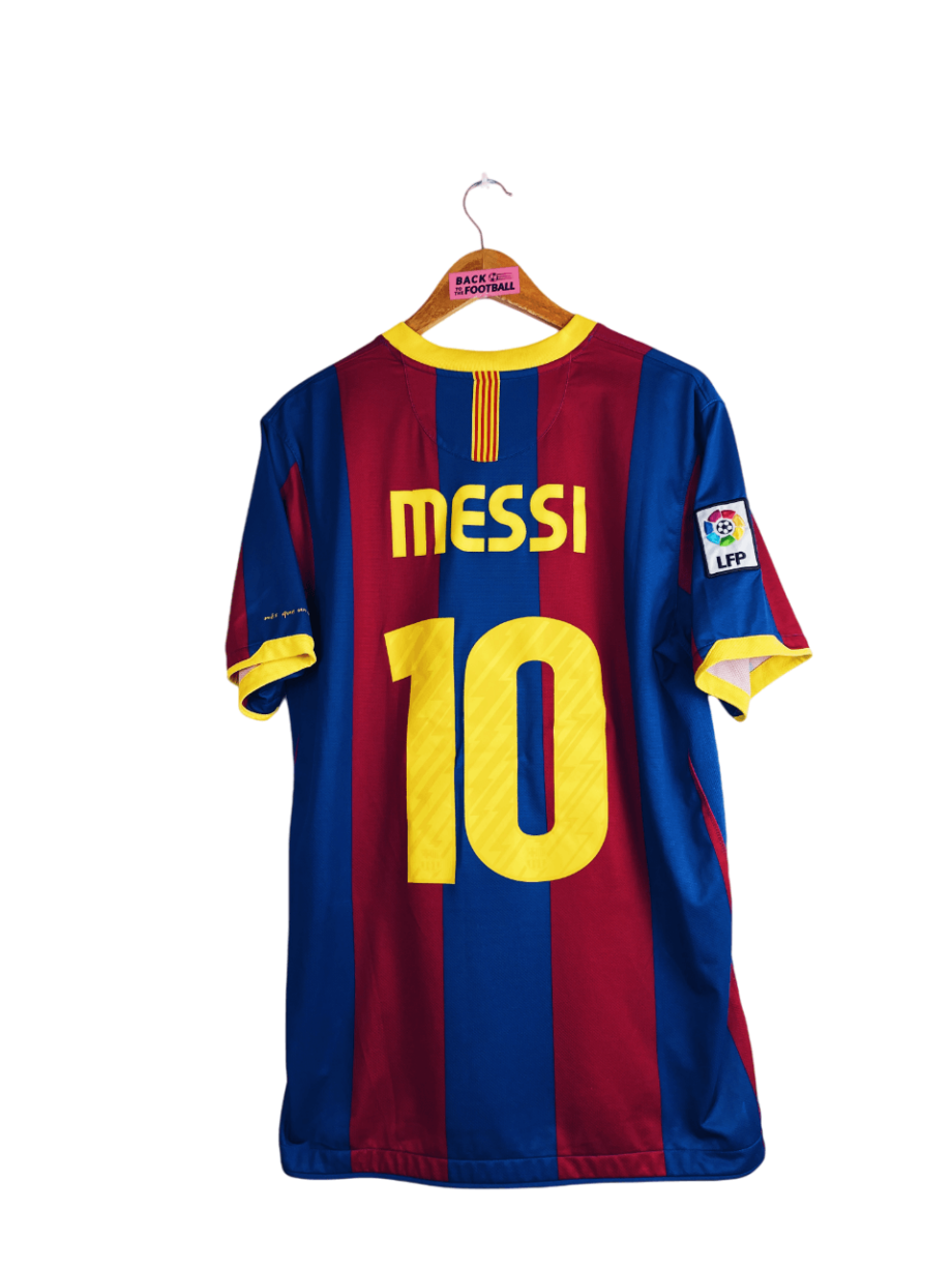 maillot vintage domicile de Barcelone 2010/2011 floqué Messi #10