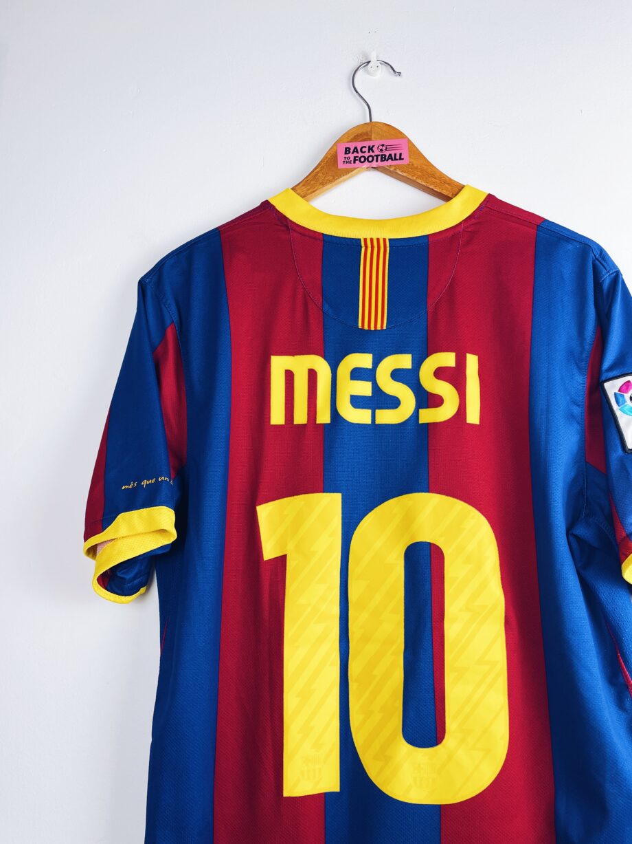 maillot vintage domicile de Barcelone 2010/2011 floqué Messi #10