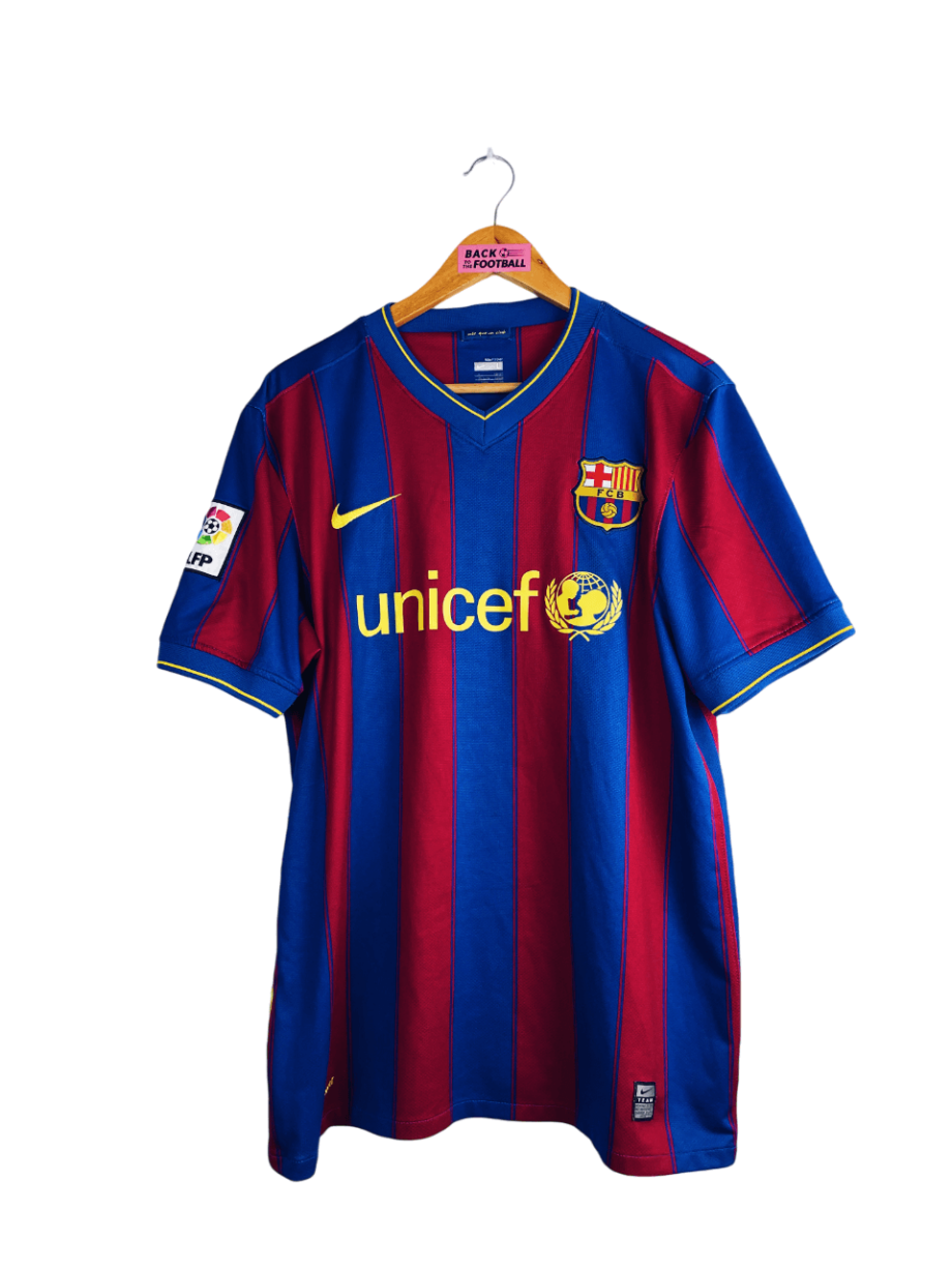 maillot vintage domicile de Barcelone 2009/2010 floqué Messi #10