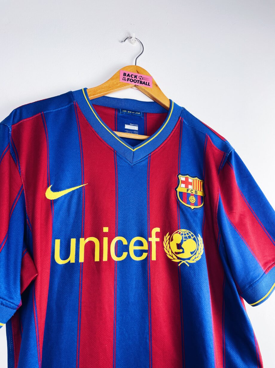 maillot vintage domicile de Barcelone 2009/2010 floqué Messi #10