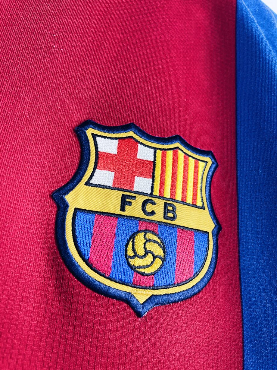 maillot vintage domicile de Barcelone 2006/2007 floqué Messi #19