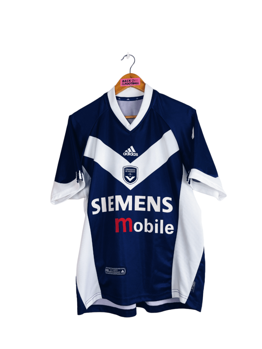 maillot vintage domicile des Girondins de Bordeaux 2001/2003 floqué Pauleta #22