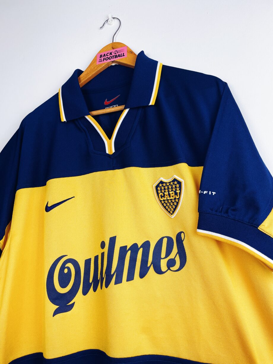 maillot vintage domicile du Boca Juniors 1998/2000