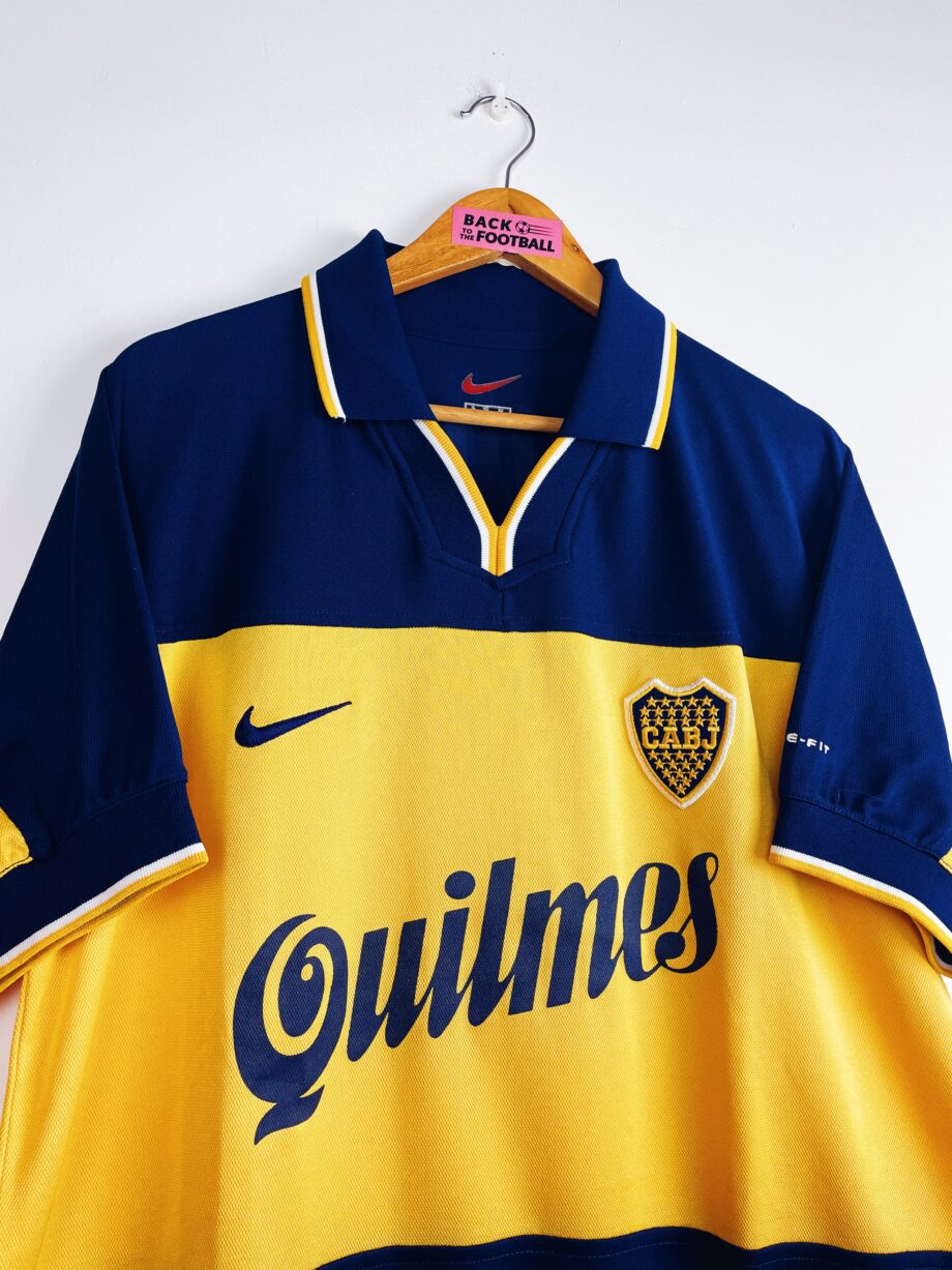 maillot vintage domicile du Boca Juniors 1998/2000