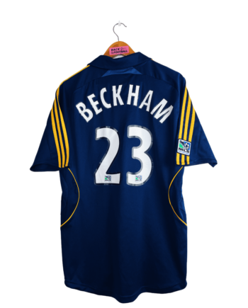 maillot vintage extérieur LA Galaxy 2007/2008 floqué Beckham #23