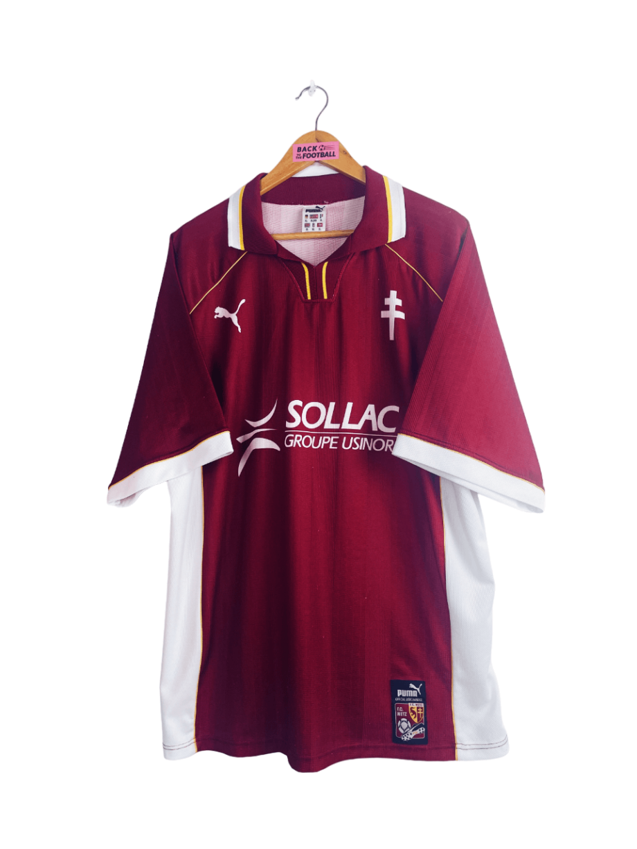 maillot vintage domicile du FC Metz 1998/1999