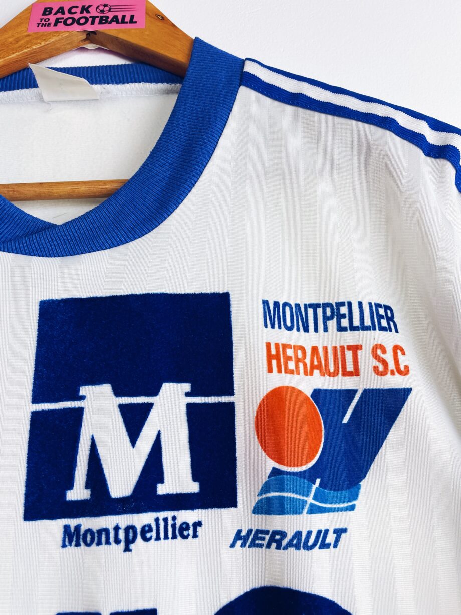 maillot vintage domicile de Montpellier HSC 1989/1990 manches longues