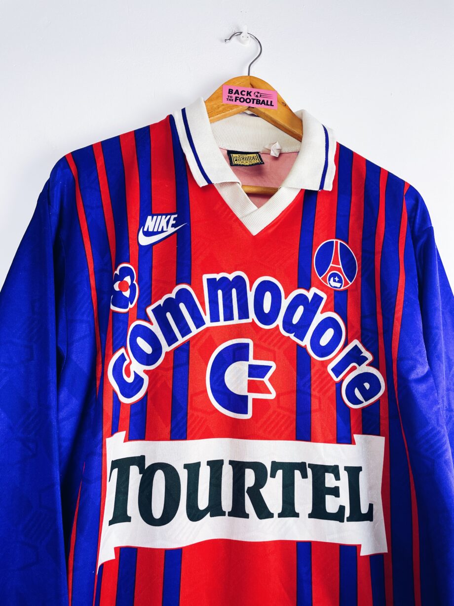 maillot vintage domicile du PSG 1993/1994 manches longues