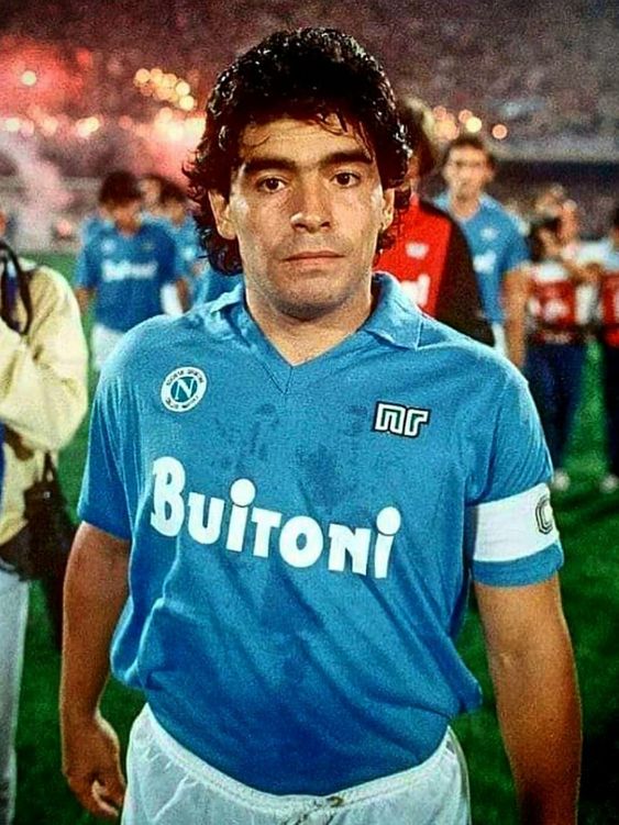 maillot vintage domicile Napoli 1986/1987