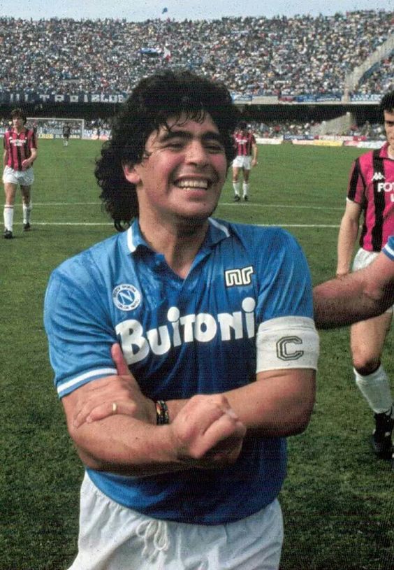 maillot vintage domicile Napoli 1986/1987