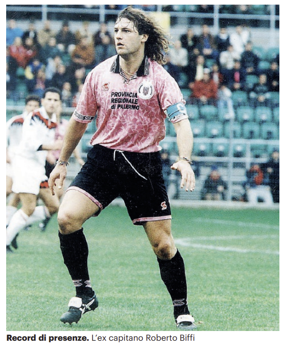 maillot vintage domicile Palerme 1994/1996