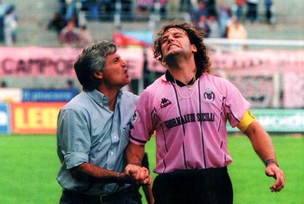 maillot vintage domicile Palerme 1996/1999