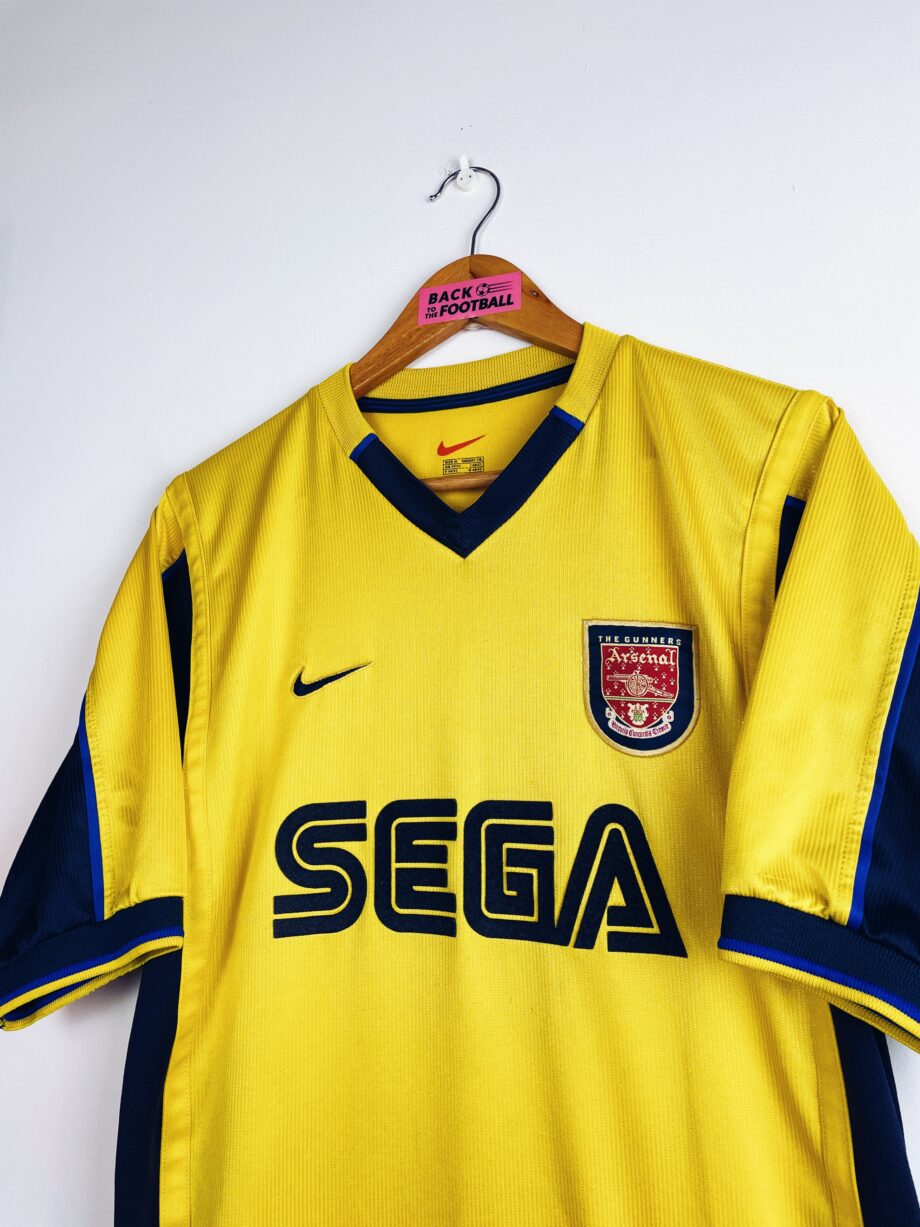 maillot vintage extérieur d'Arsenal 1999/2000