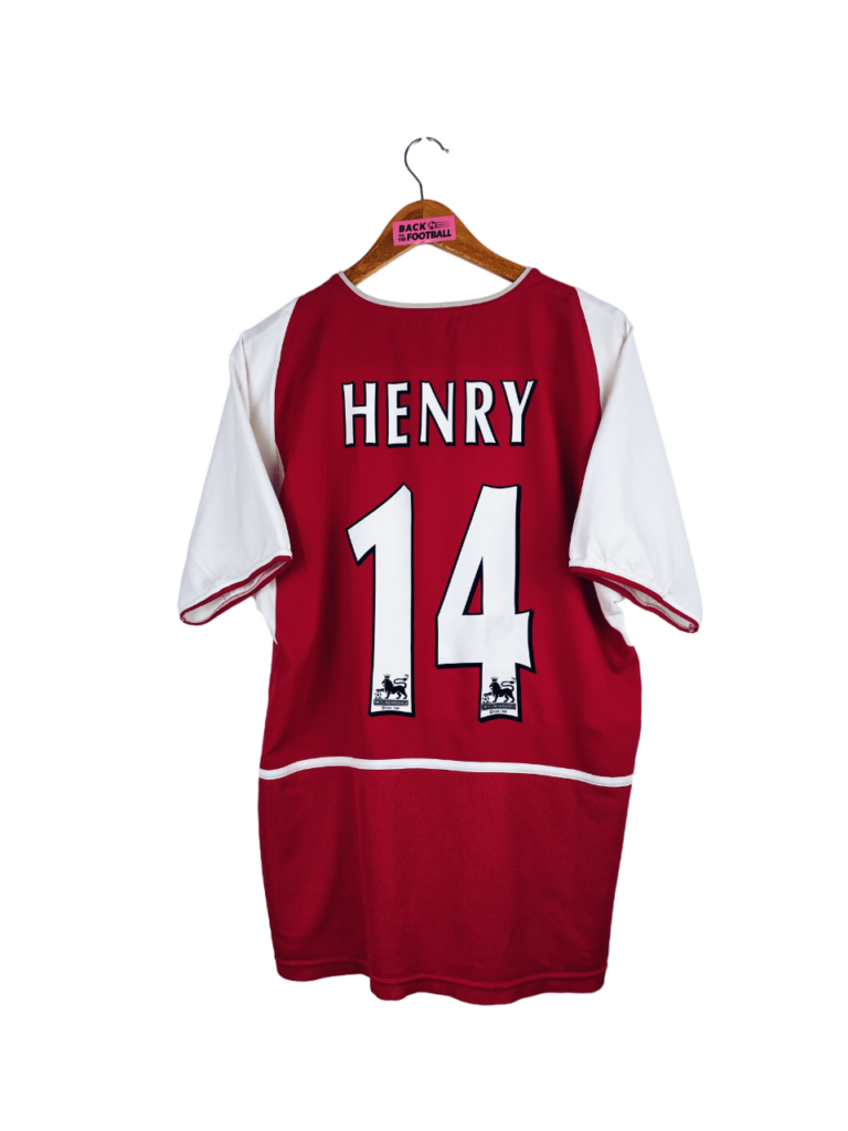MAILLOT VINTAGE DOMICILE Arsenal #14 Henry saison 1999-2000 EUR 195,00 - FR