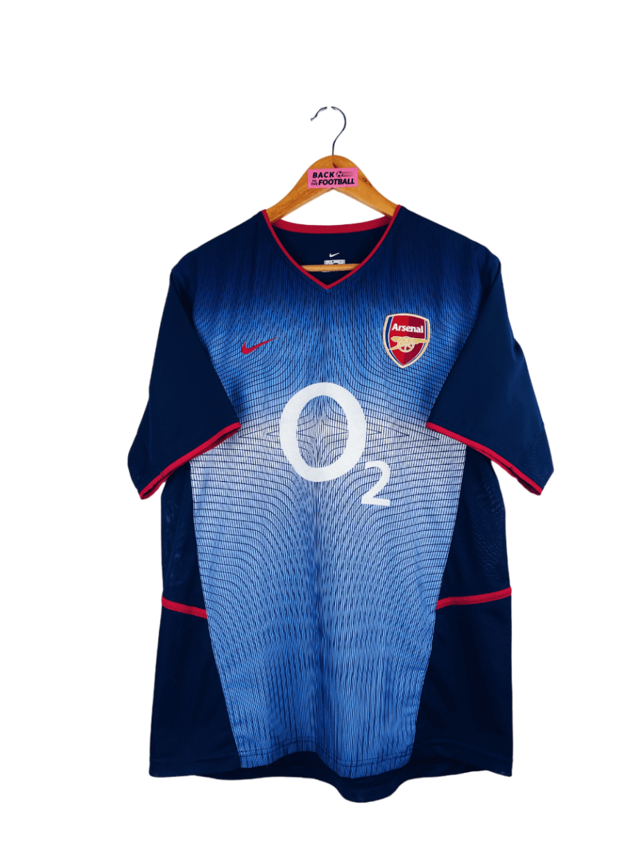 maillot vintage extérieur Arsenal 2002/2003 floqué Pires #7