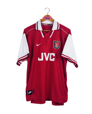 maillot vintage domicile Arsenal 1996/1998