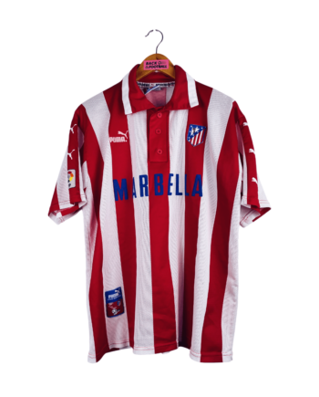 maillot vintage domicile Atlético Madrid 1997/1998