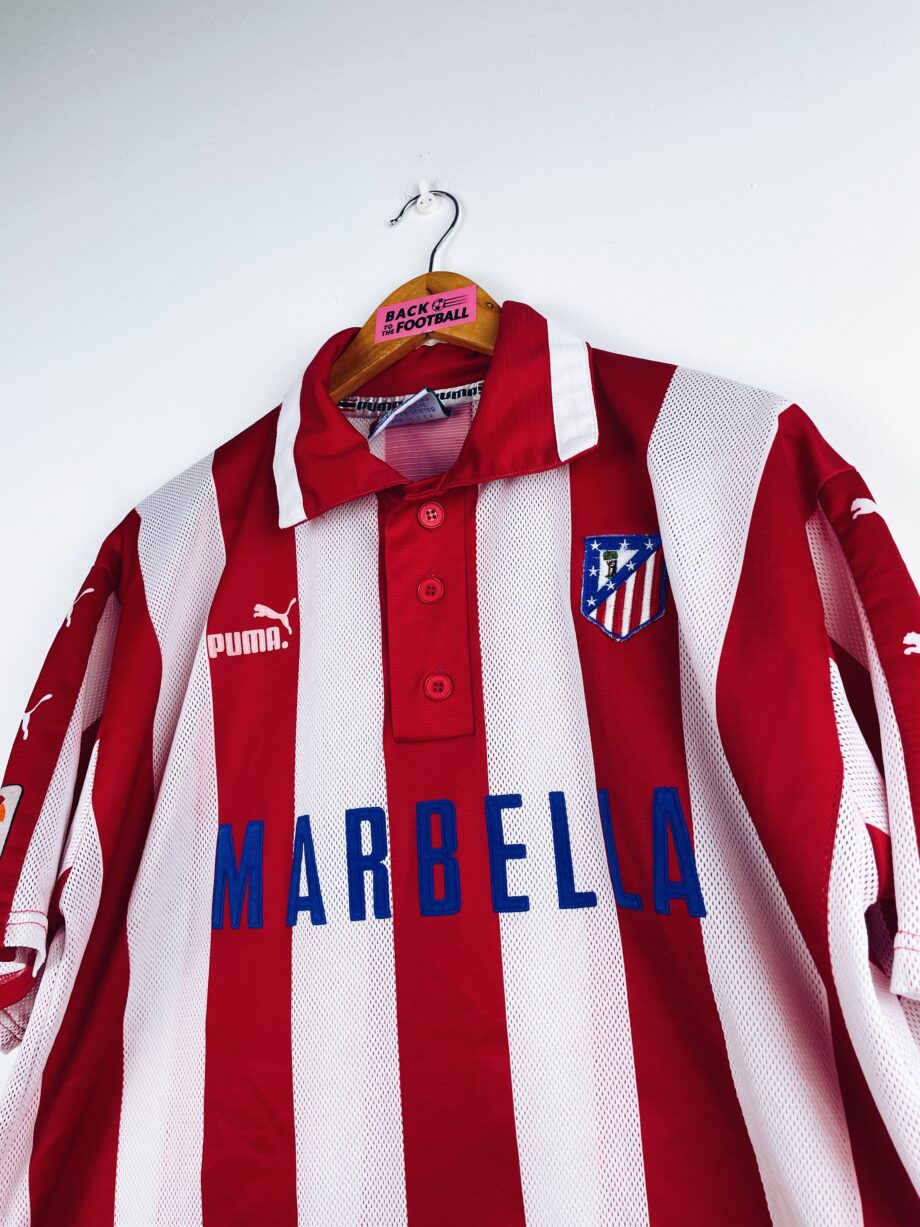 maillot vintage domicile Atlético Madrid 1997/1998