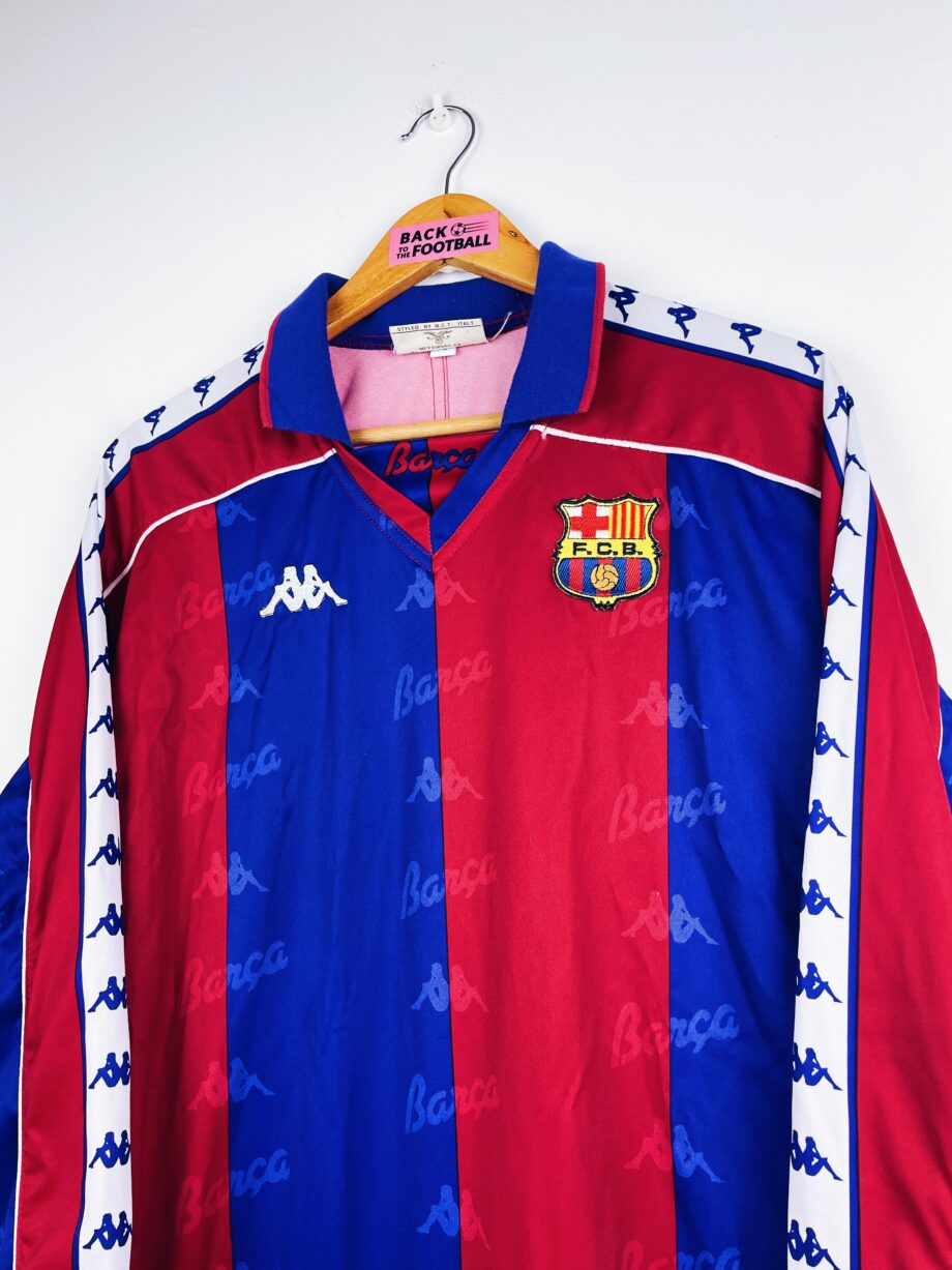 maillot vintage domicile FC Barcelone 1992/1995 manches longues