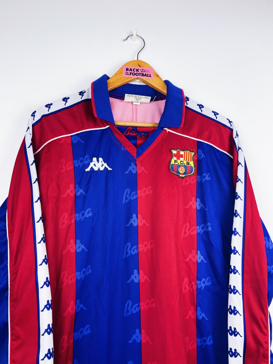 maillot vintage domicile FC Barcelone 1992/1995 manches longues