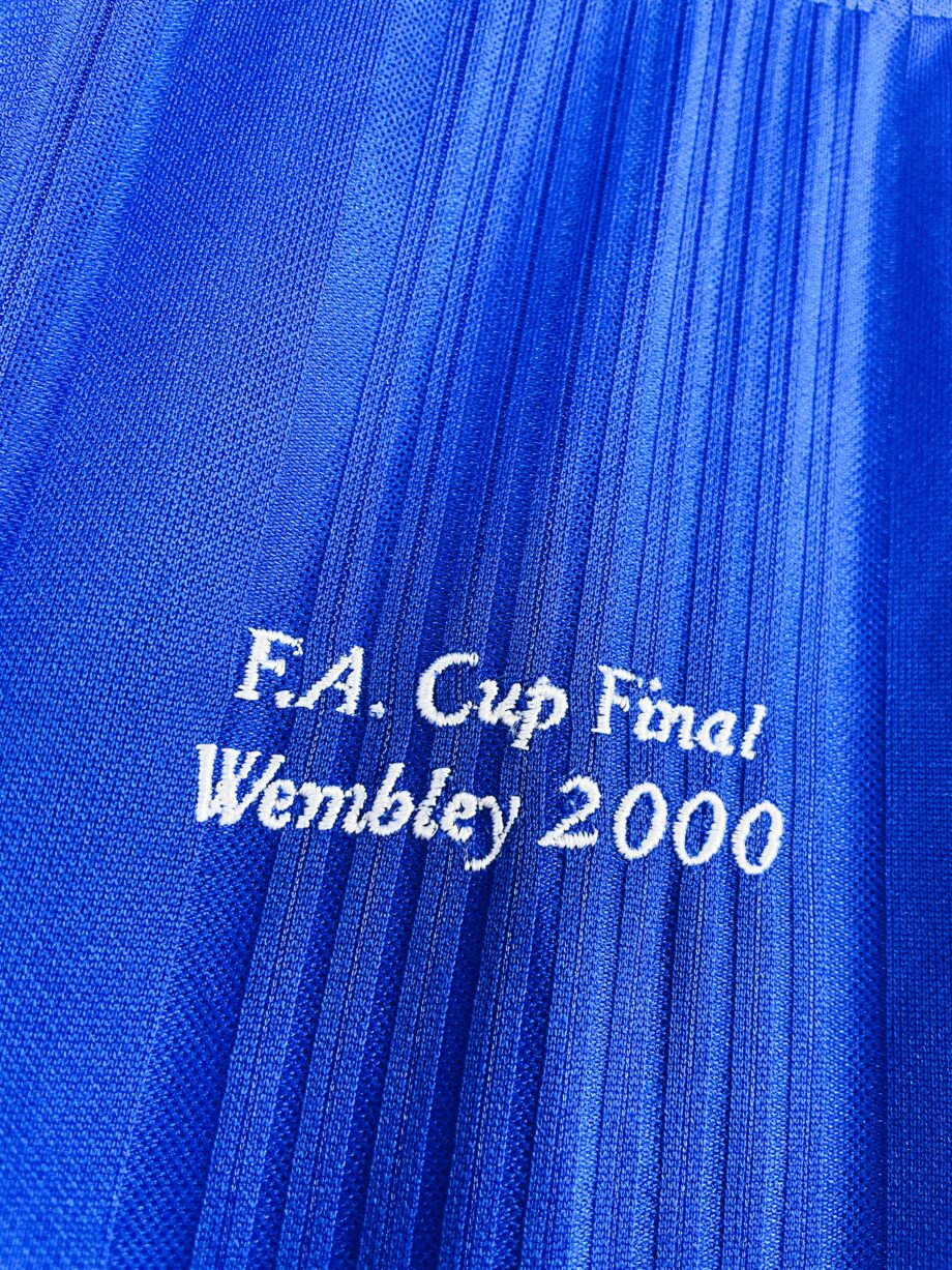 maillot vintage domicile Chelsea 2000/2001 FA Cup final