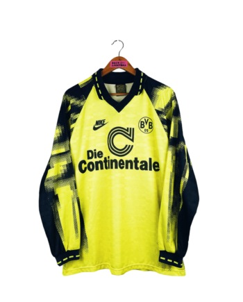 maillot vintage domicile Borussia Dortmund 1992/1993 manches longues
