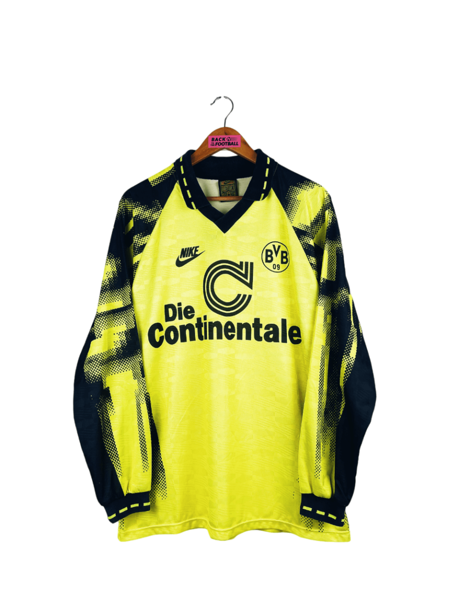 maillot vintage domicile Borussia Dortmund 1992/1993 manches longues