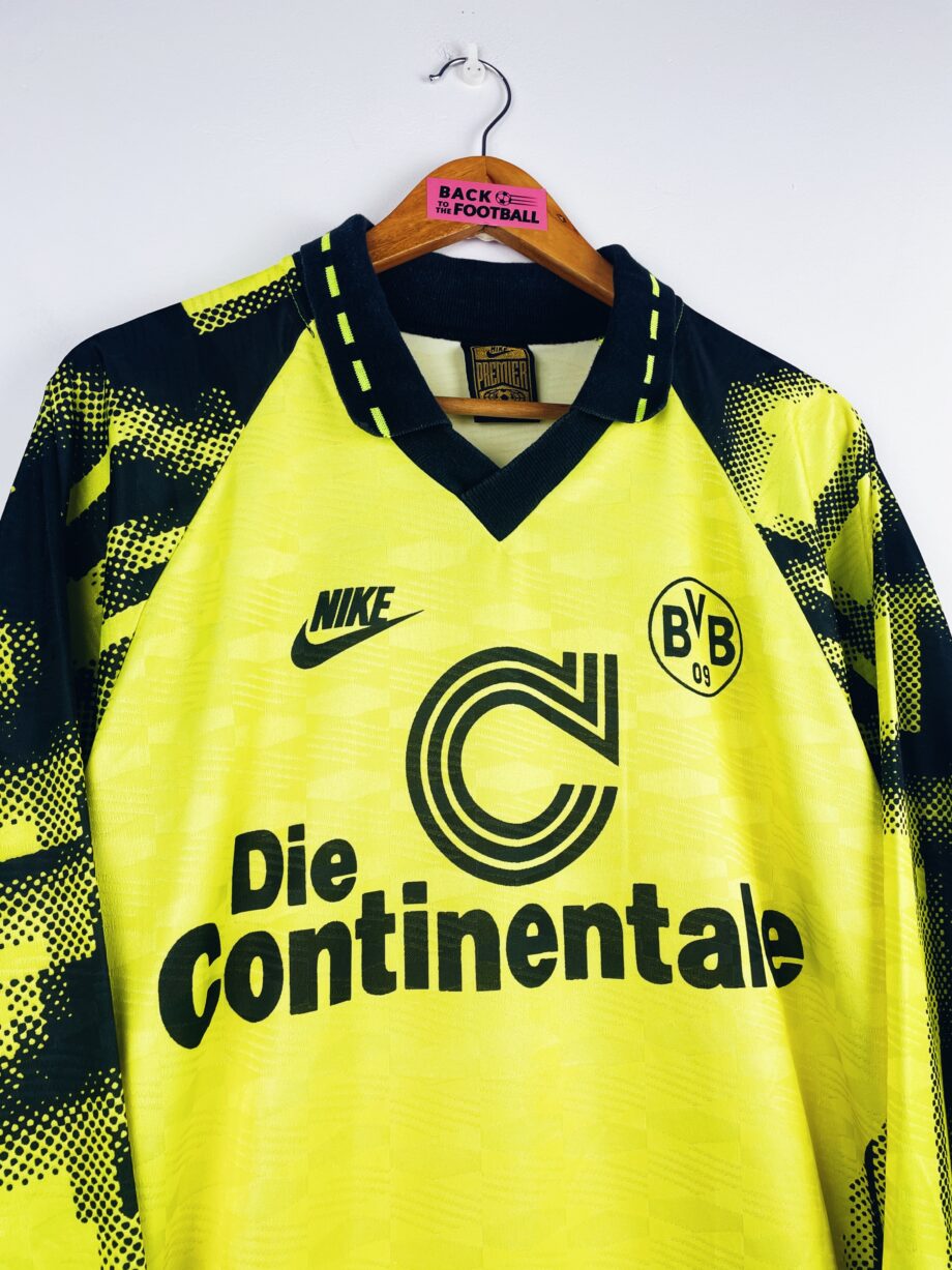 maillot vintage domicile Borussia Dortmund 1992/1993 manches longues