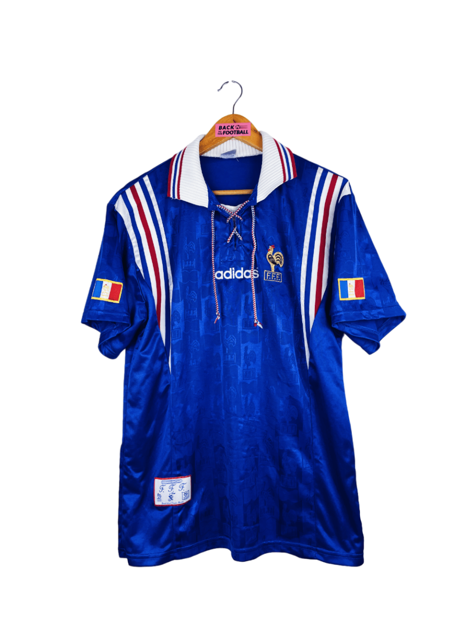 maillot vintage domicile France 1996