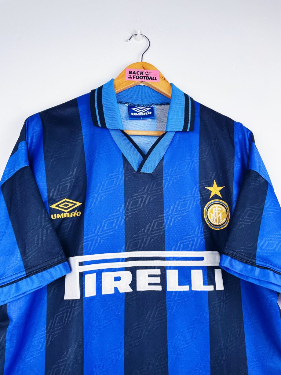 maillot vintage domicile Inter 1995/1996