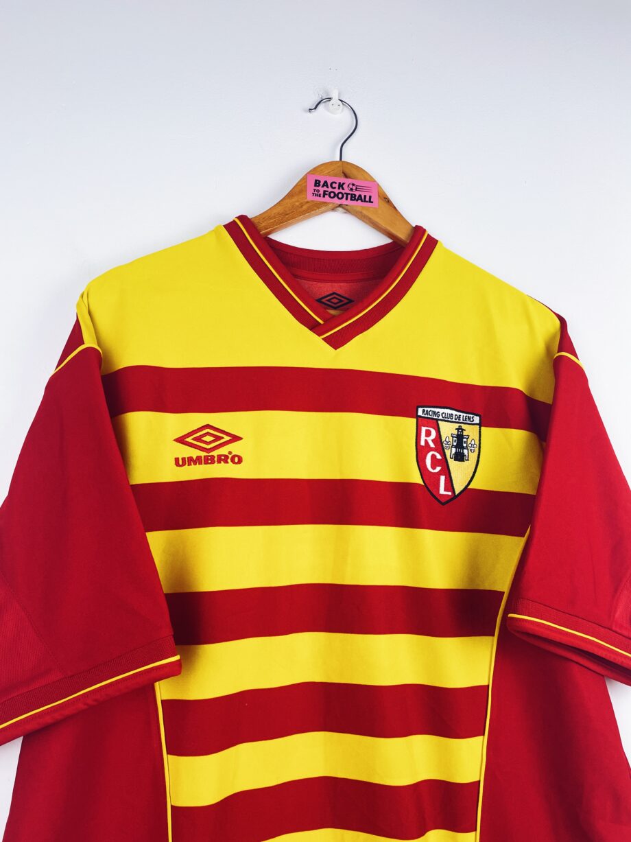 maillot vintage domicile RC Lens 2000/2001