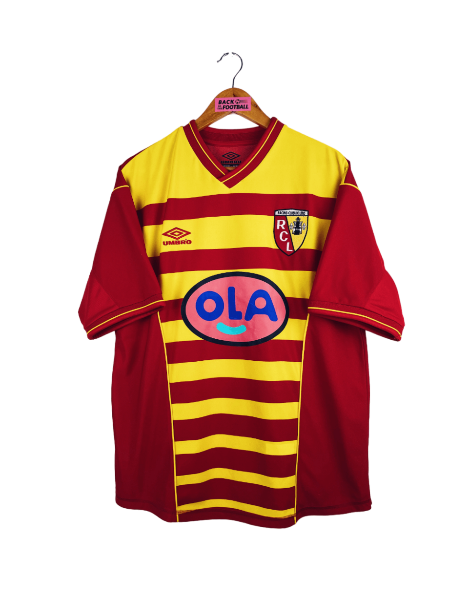 maillot vintage domicile RC Lens 2000/2001