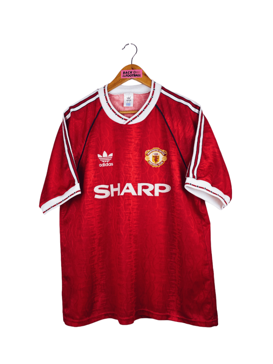 maillot vintage domicile Manchester United 1990/1992