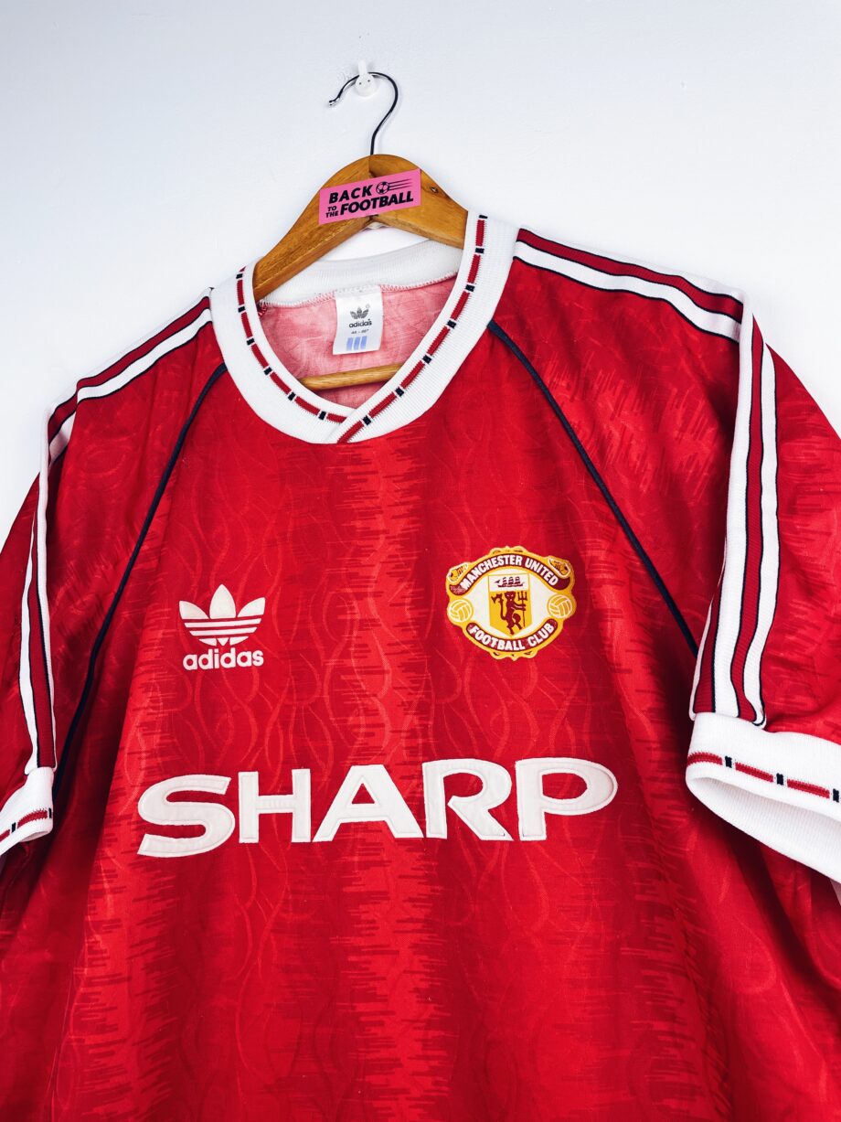 maillot vintage domicile Manchester United 1990/1992