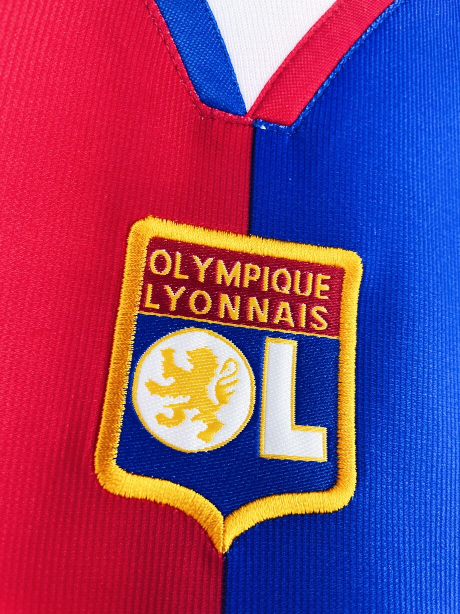 maillot vintage domicile de l'OL Olympique Lyonnais 2000/2001 BNWT