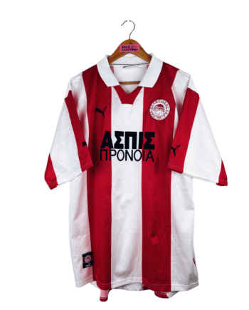 maillot vintage domicile de l'Olympiakos 1999/2000