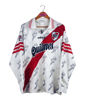 maillot vintage domicile River Plate 1996/1997 manches longues