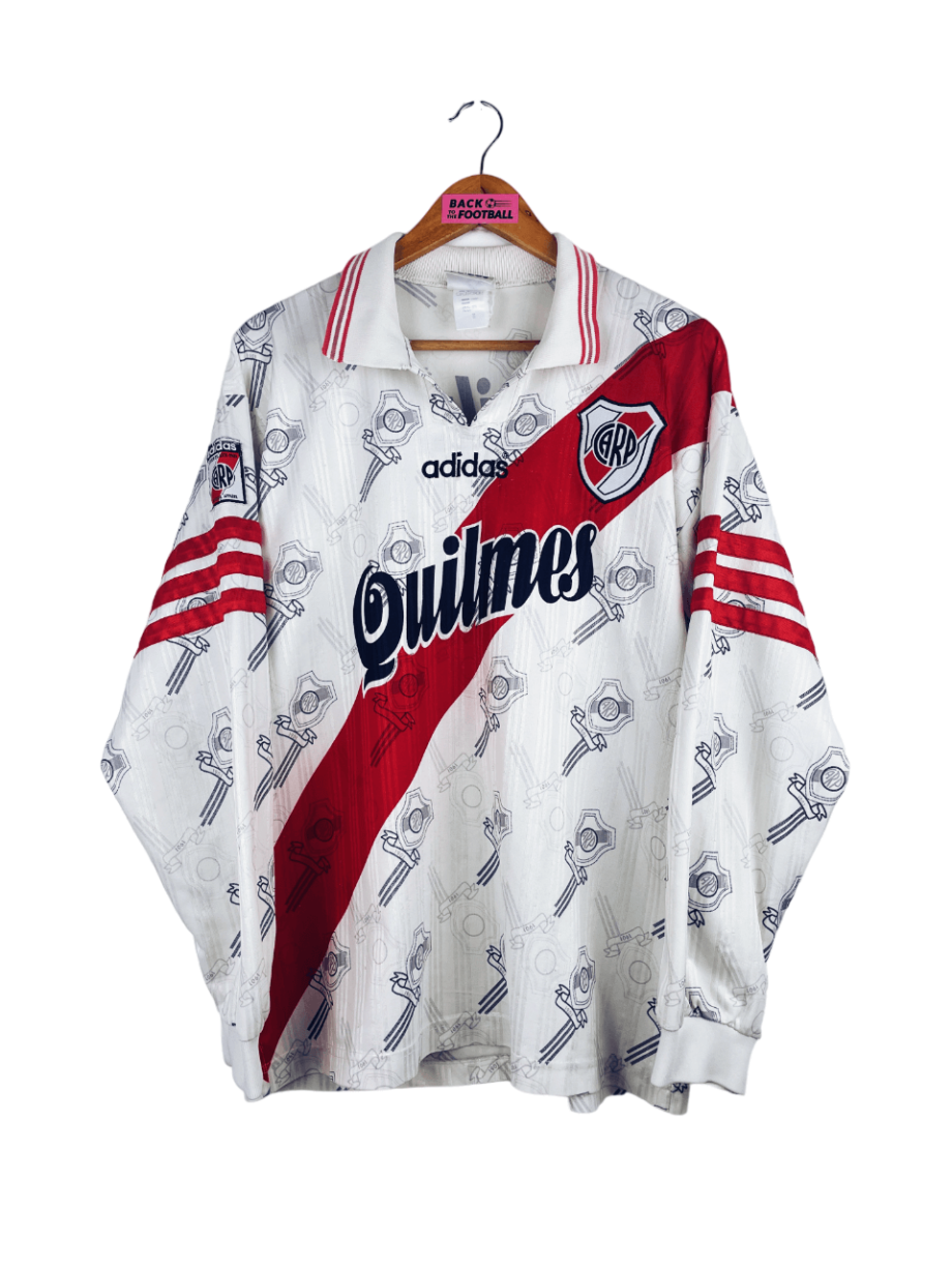 maillot vintage domicile River Plate 1996/1997 manches longues