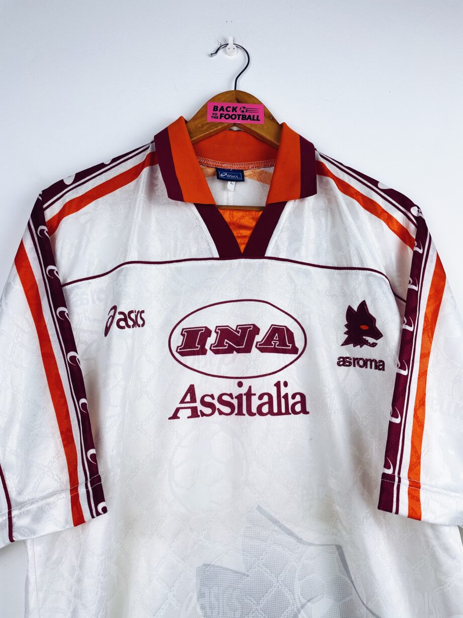 maillot vintage extérieur AS Roma 1995/1996