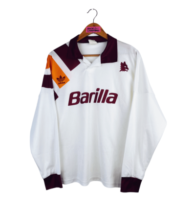 maillot vintage extérieur AS Roma 1993/1994 manches longues