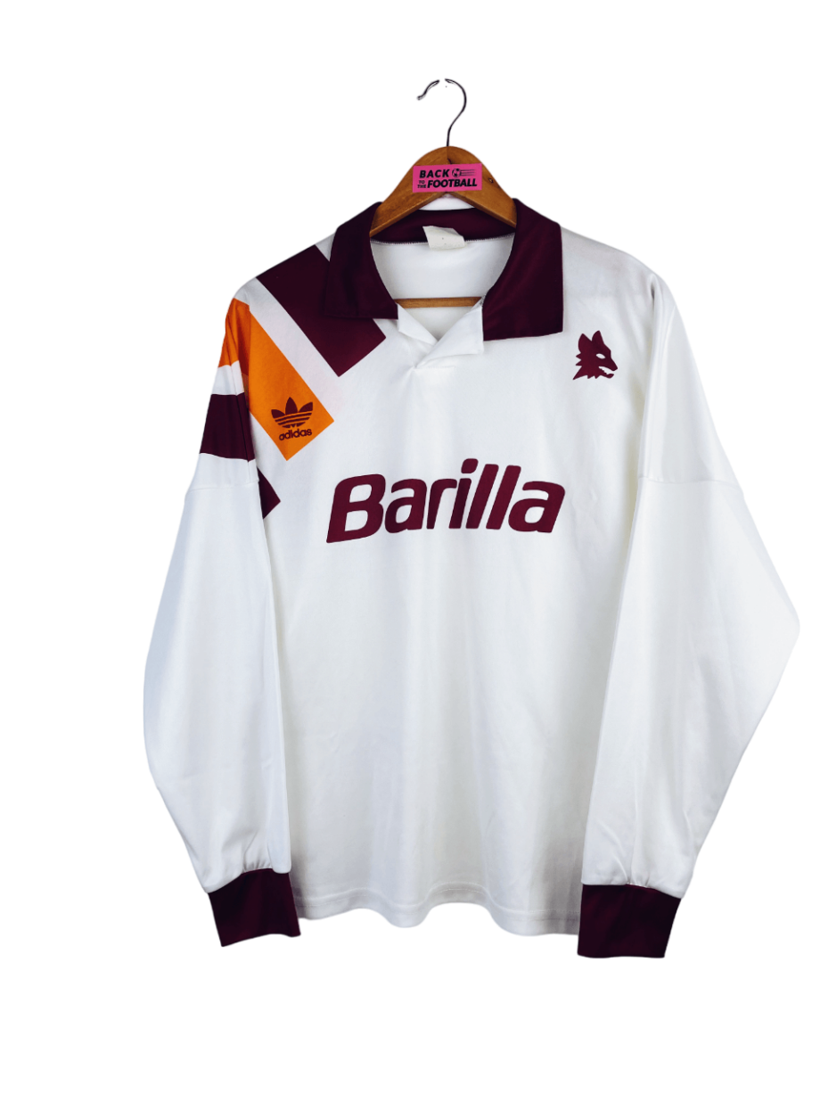 maillot vintage extérieur AS Roma 1993/1994 manches longues