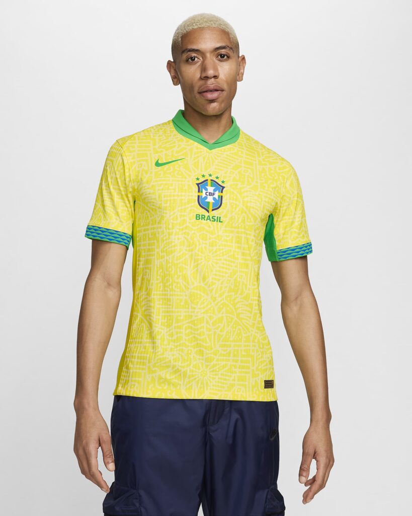 maillot domicile Brésil 2024 Copa América