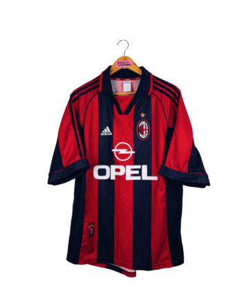 maillot vintage domicile AC Milan 1998/1999