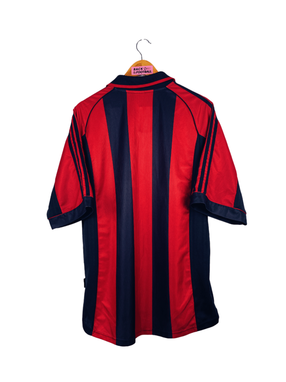 maillot vintage domicile AC Milan 1998/1999