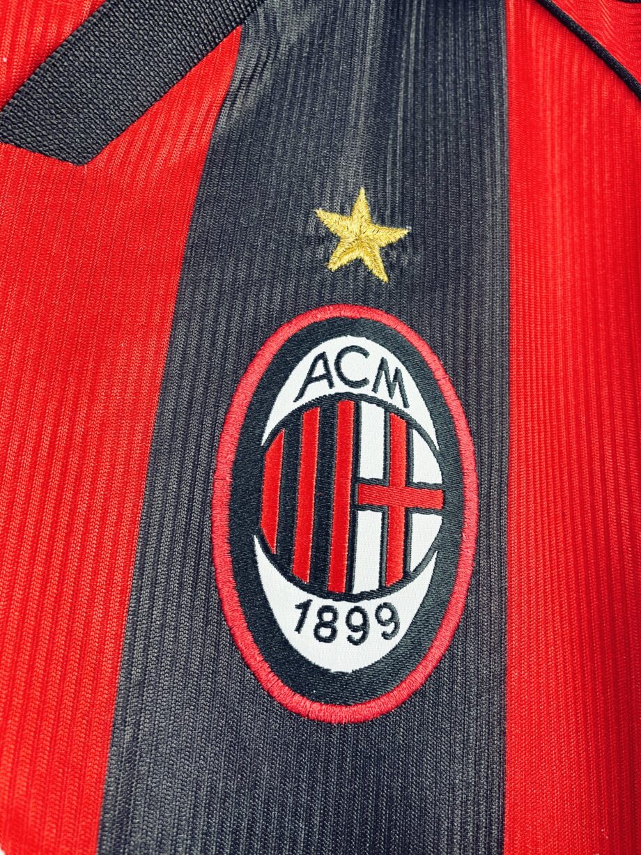 maillot vintage domicile AC Milan 1998/1999