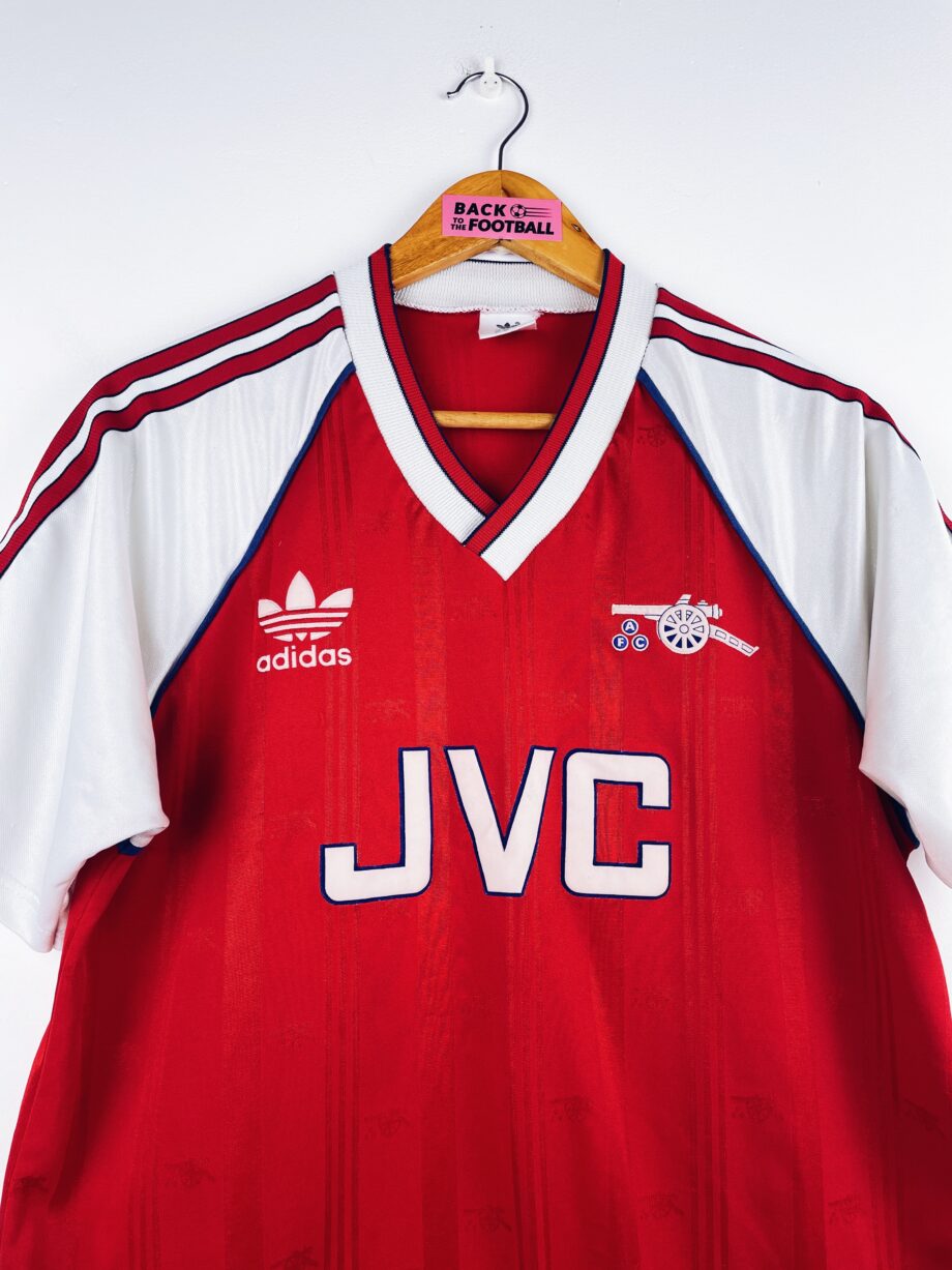 maillot vintage domicile Arsenal 1988/1990