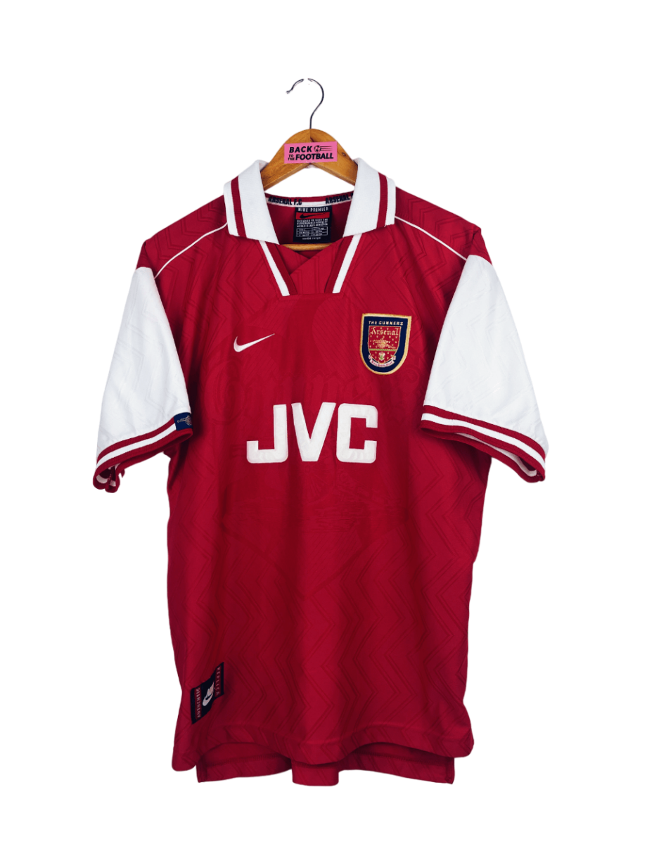 maillot vintage domicile Arsenal 1996/1998